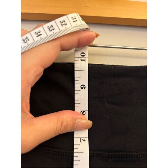 Glyder Leggings black size M mesh bottom - Picture 7 of 9